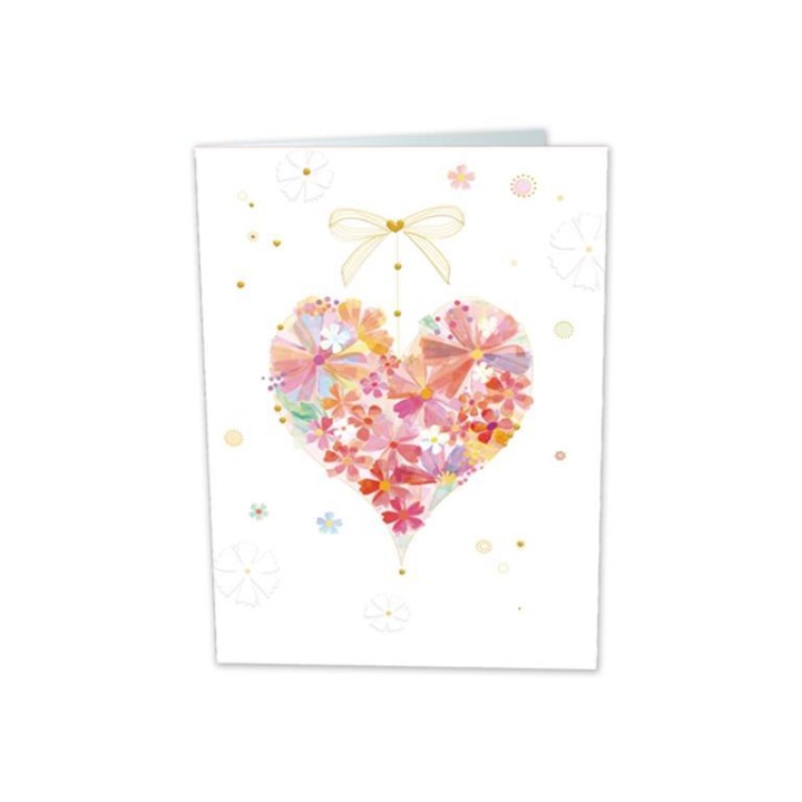 Tarjeta con sobre Corazon