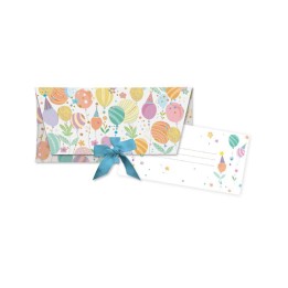 Sobre regalo con tarjeta Globos