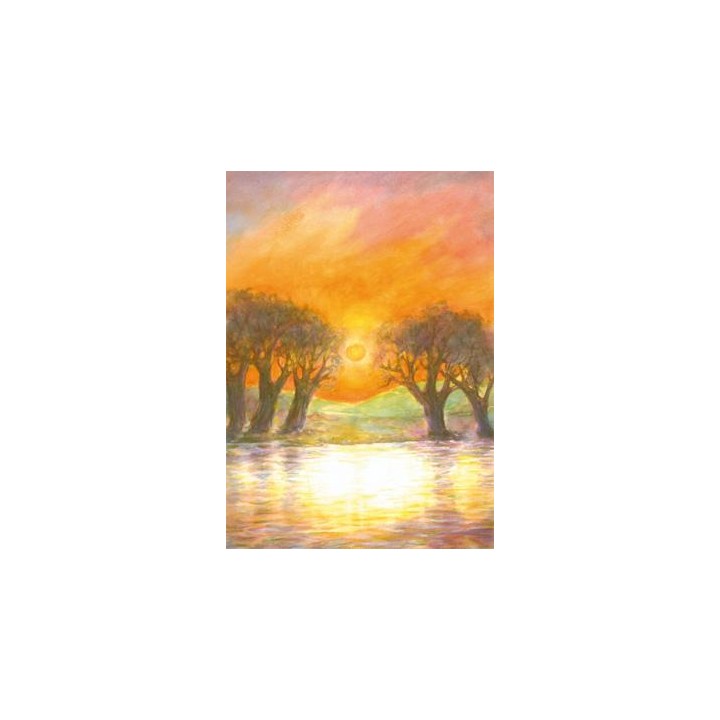 Postal - El atardecer