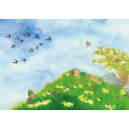 Postal - Migración de aves