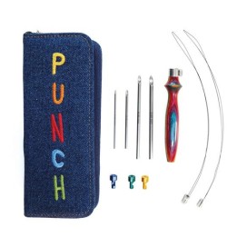 Estuche Knitpro para Punch Needle –Vibrant