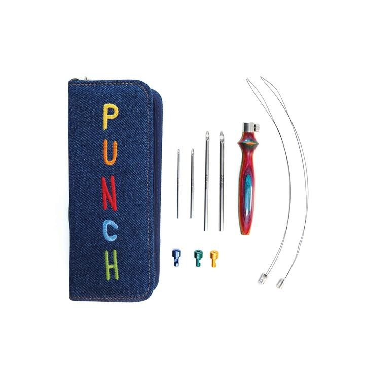 Estuche Knitpro para Punch Needle –Vibrant