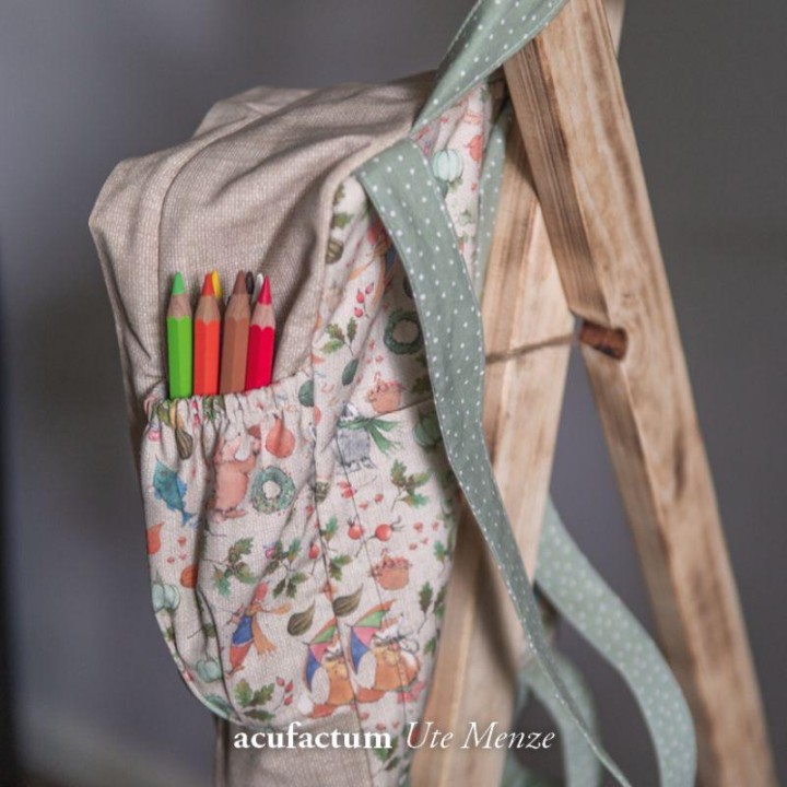 Tela de algodón orgánico  Juegos de otoño