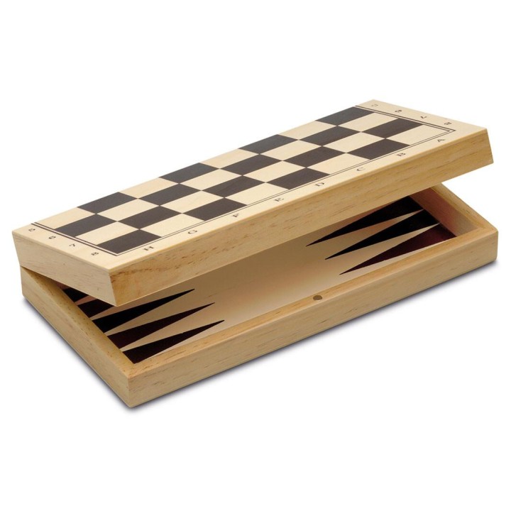 3 en 1 AJEDREZ, DAMAS Y BACKGAMMON