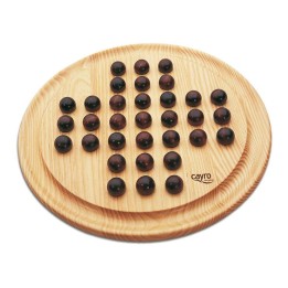 Solitario madera