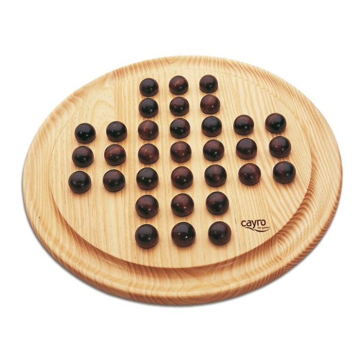 Solitario madera