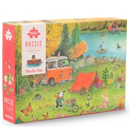Puzzle Al borde del lago 500pzs