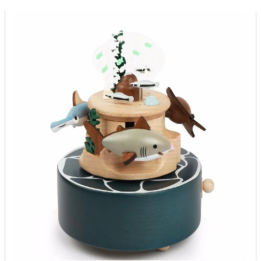 Caja musical profundidades marinas