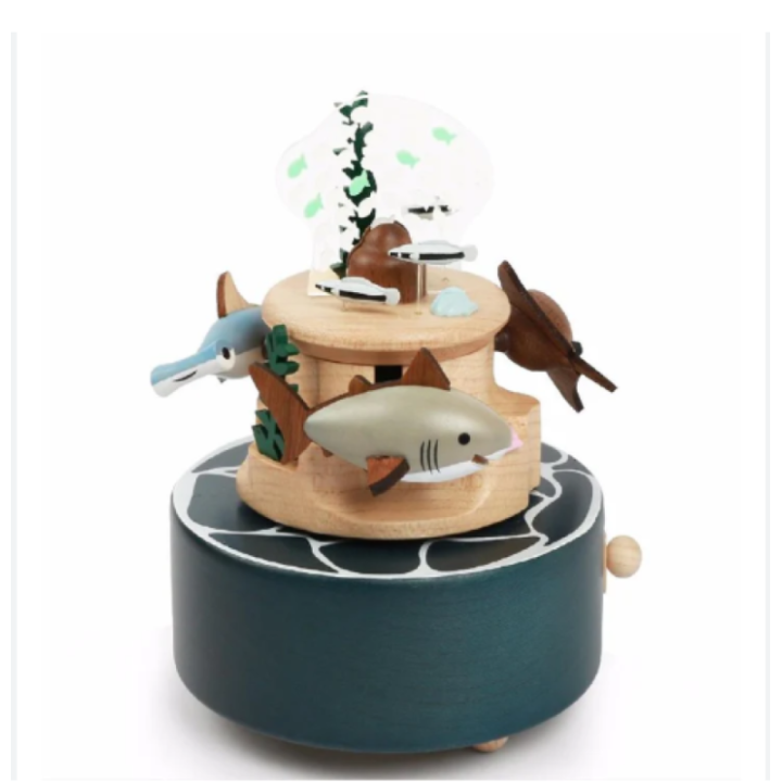 Caja musical profundidades marinas