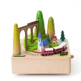 Caja musical tren
