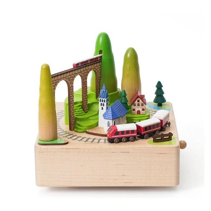 Caja musical tren