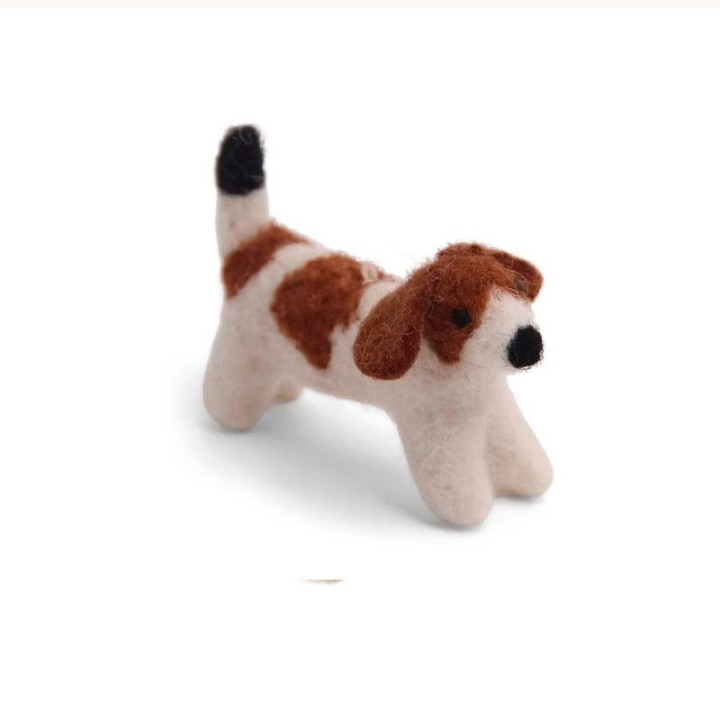 Perro de lana Jack Russel