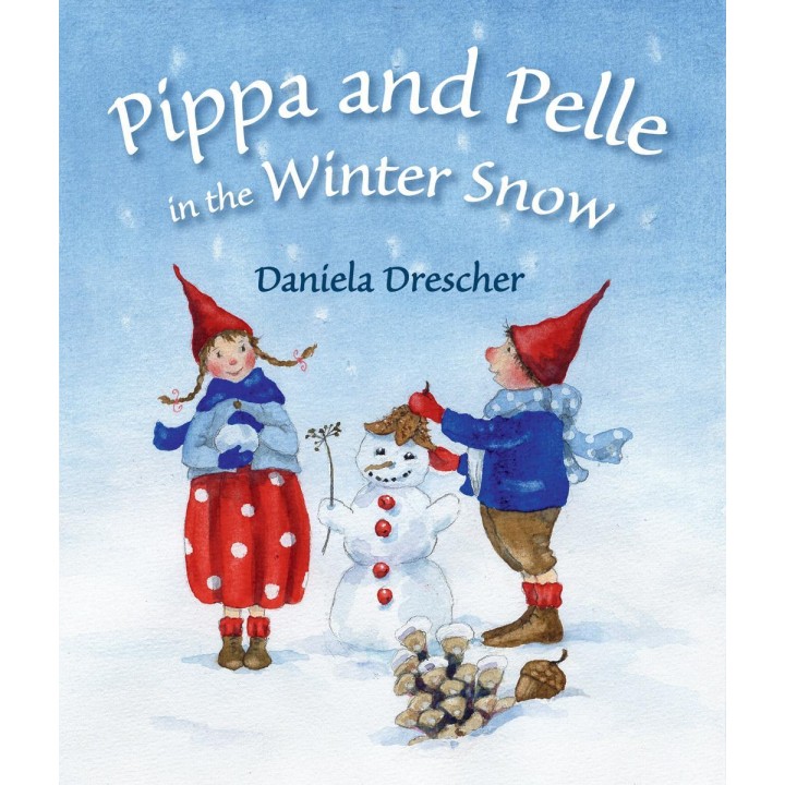 Pippa and Pelle in the Winter Snow