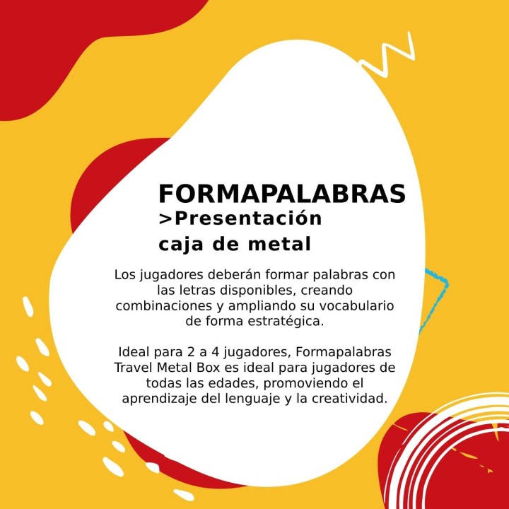 Juego Formar palabras