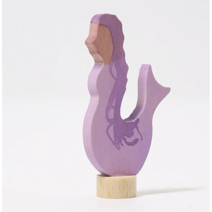 Figura de cumpleaños sirena