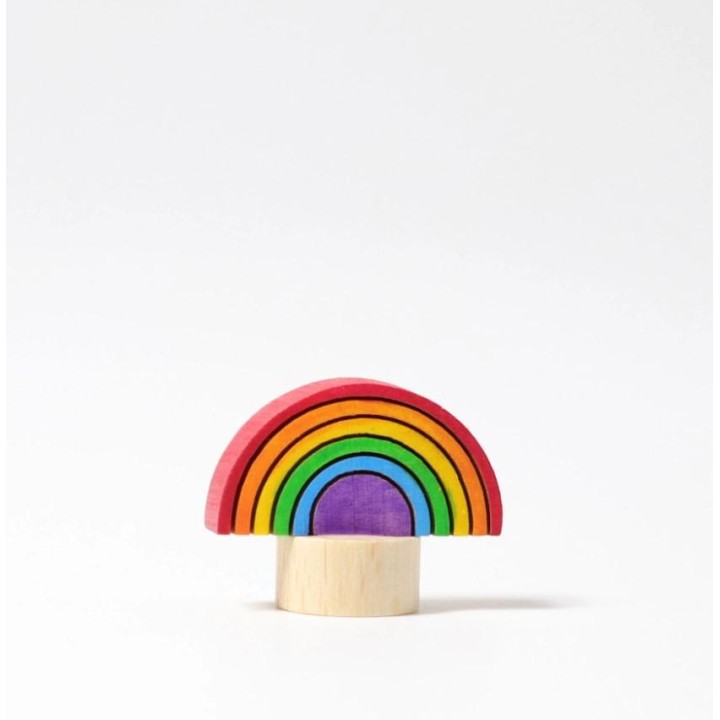 Figura de cumpleaños arcoiris