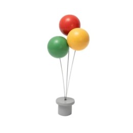 Figura de cumpleaños globos