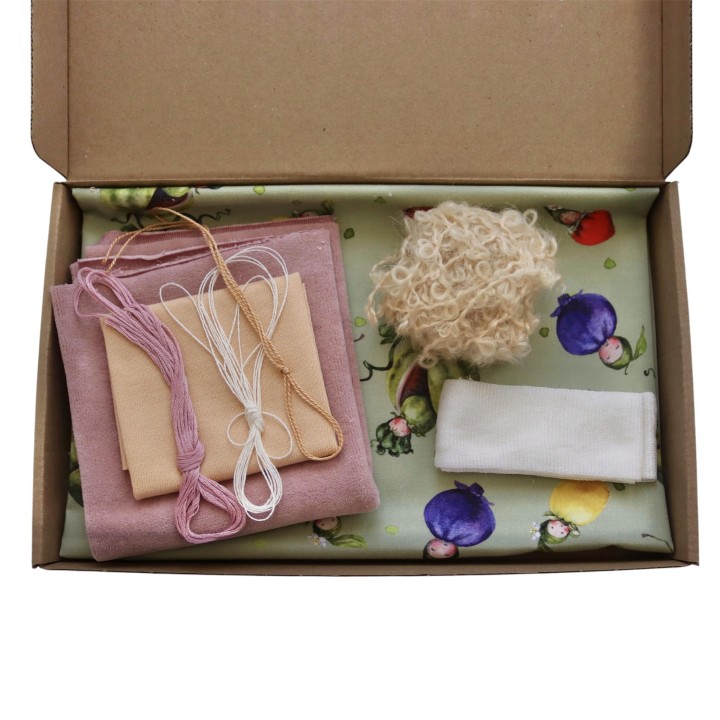 Kit para hacer muñecas Dollbelge Sunshine
