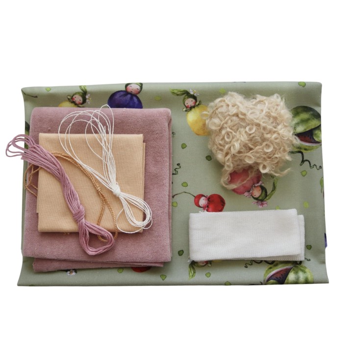 Kit para hacer muñecas Dollbelge Sunshine