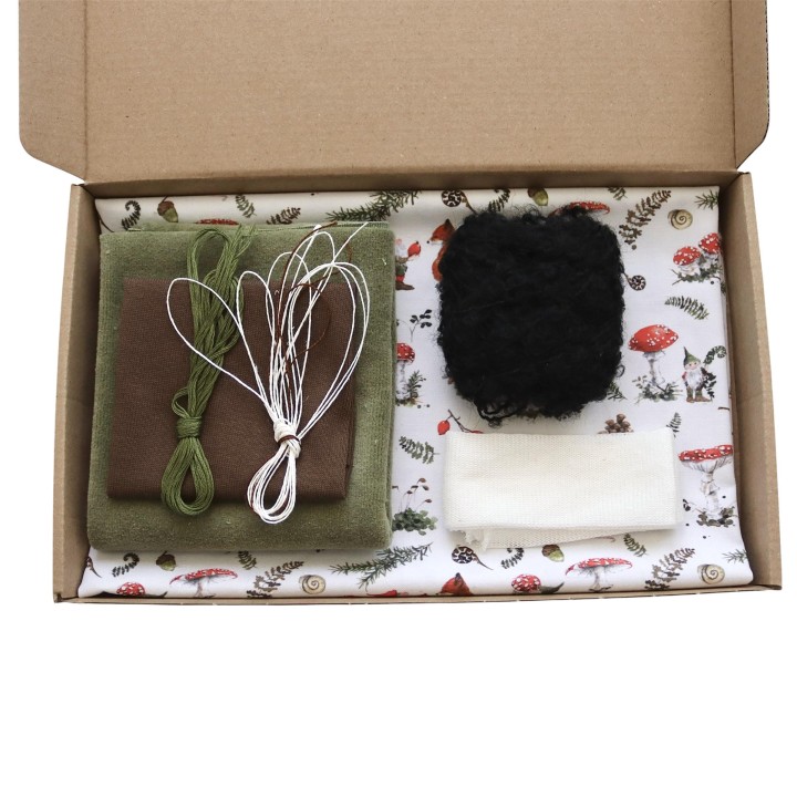 Kit para hacer muñecas Dollbelge Sunshine  - verde palido