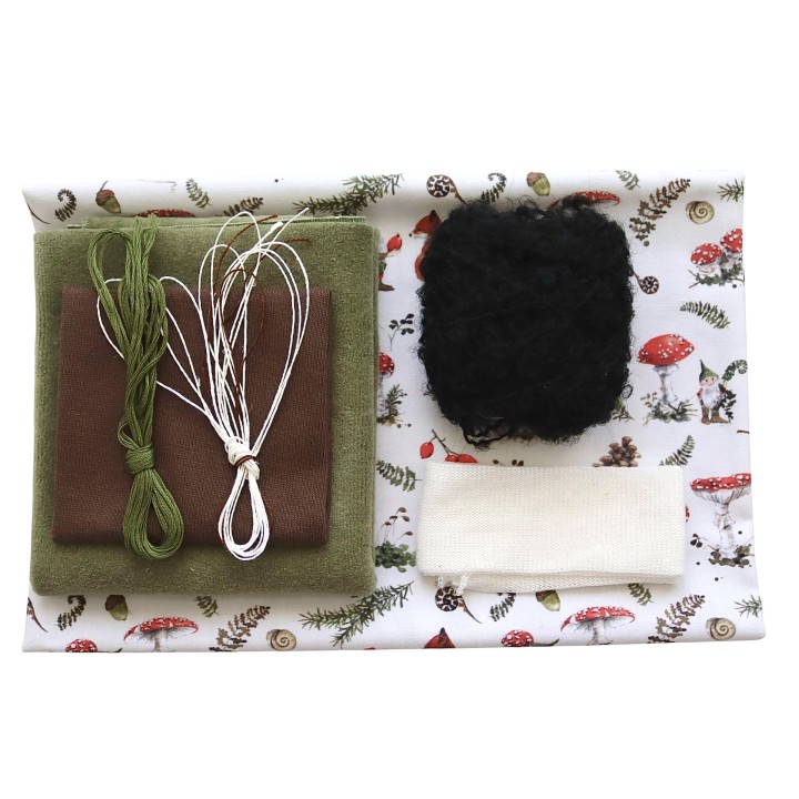 Kit para hacer muñecas Dollbelge Sunshine  - verde palido