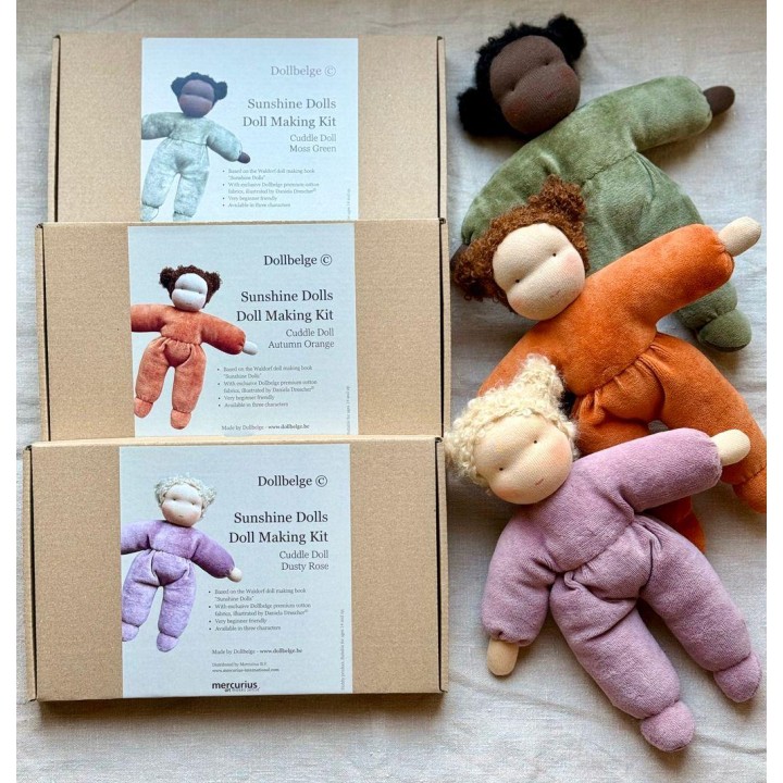 Kit para hacer muñecas Dollbelge Sunshine