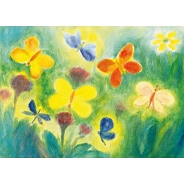 Postal - Mariposas