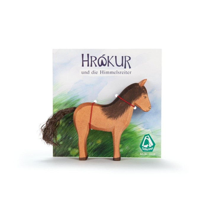 Caballo de madera Hrokur Osthiemer