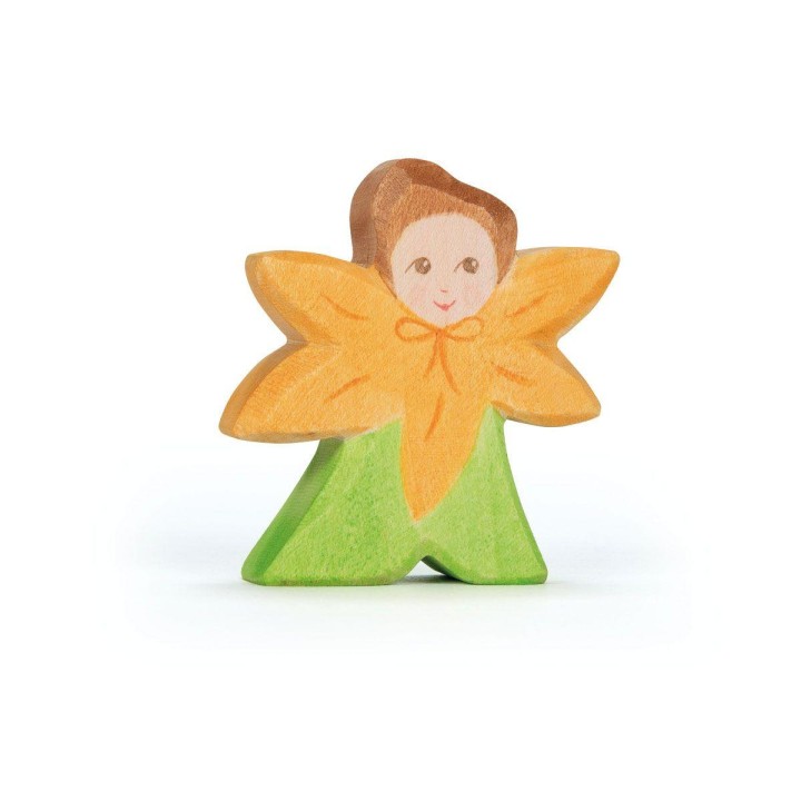 Niña de las flores caléndula