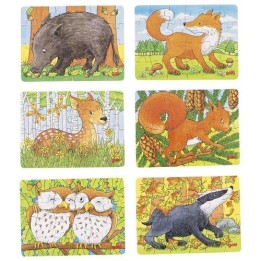 Minipuzzles animales