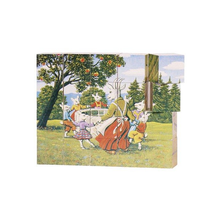 Cuentos puzzle de dados
