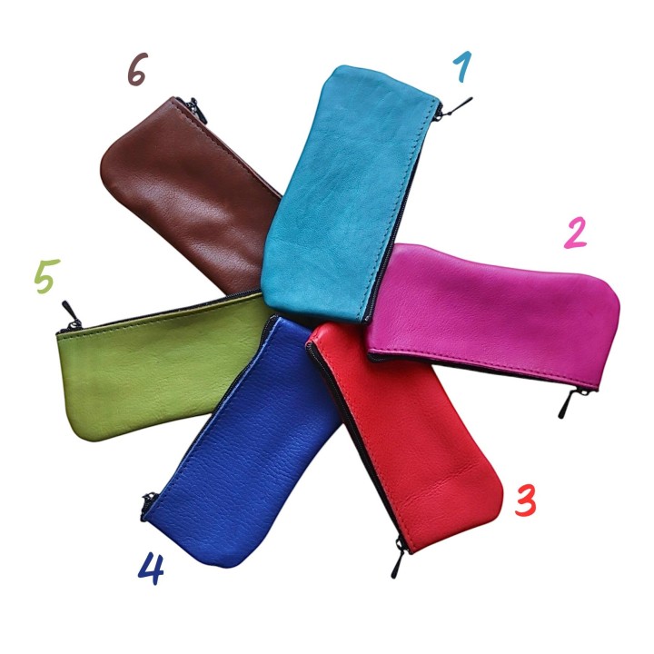 Estuches de cuero