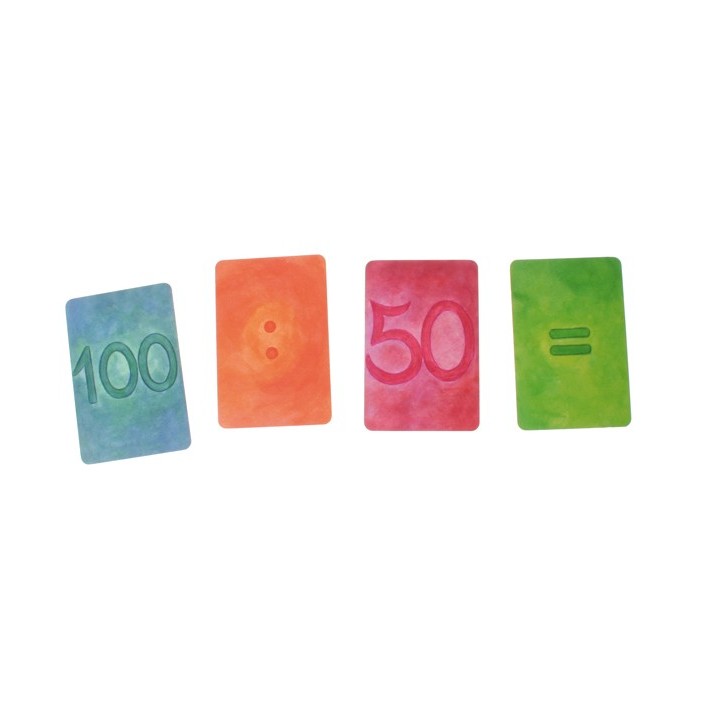 Tarjetas con numeros