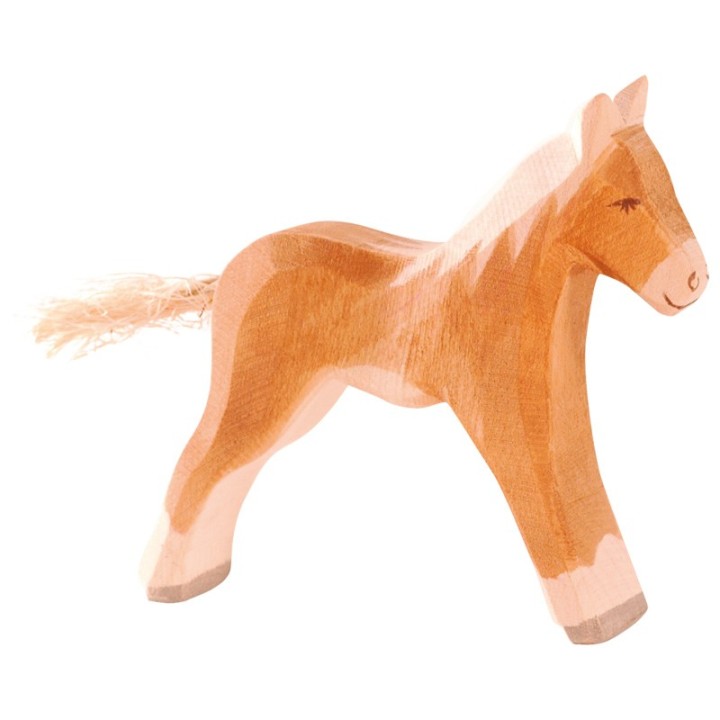 Potro Haflinger.