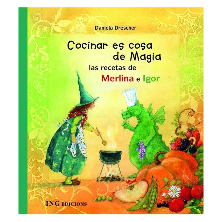 Cocinar es cosa de magia.