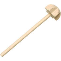 Batidora de madera.