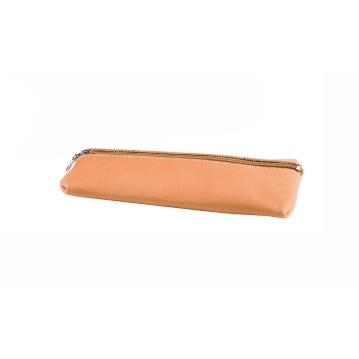 Estuche de cuero.