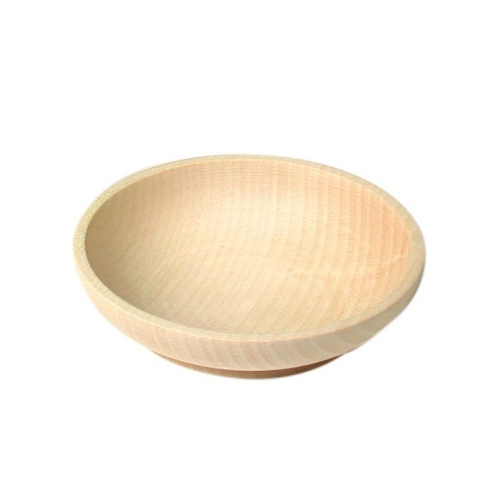 Cuenco de madera pequeño.