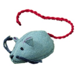 Ratón de fieltro.
