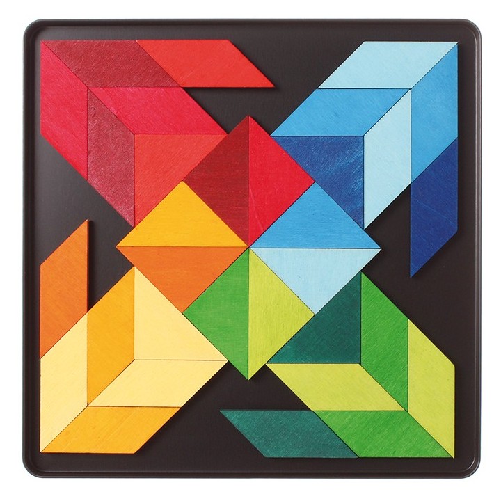 Puzzle magnético - Cuadrado Indian
