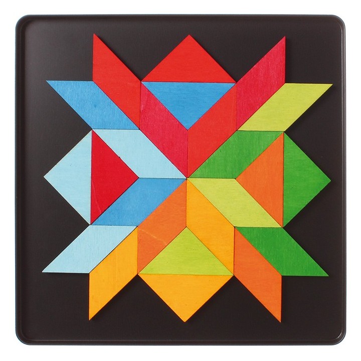Puzzle magnético - Cuadrado Indian
