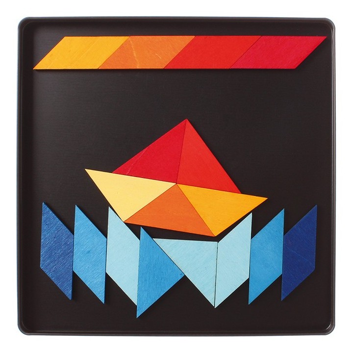 Puzzle magnético - Cuadrado Indian