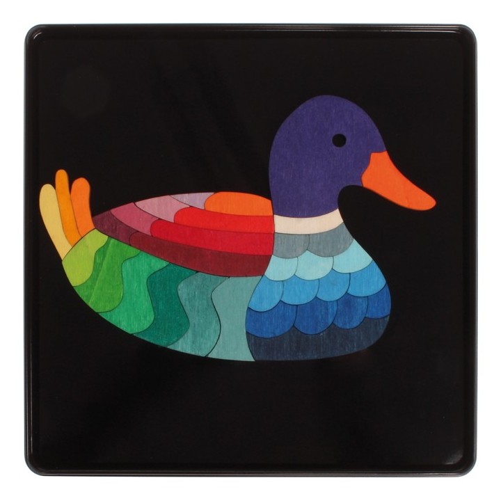 Puzzle magnetico - Pato.