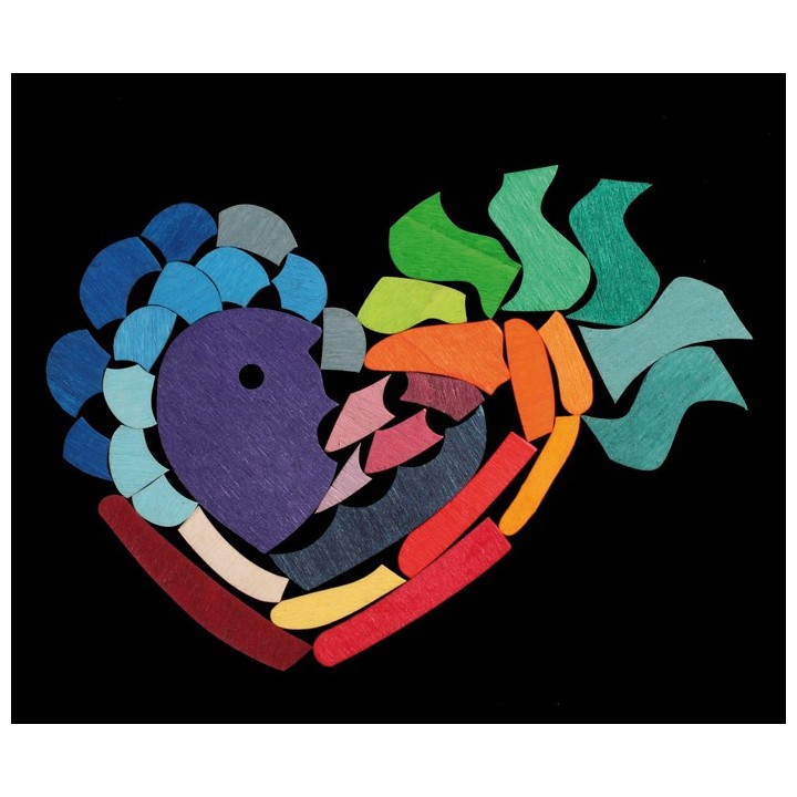 Puzzle magnetico - Pato.