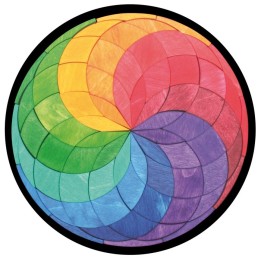 Puzzle magnético grande  - Espiral de colores