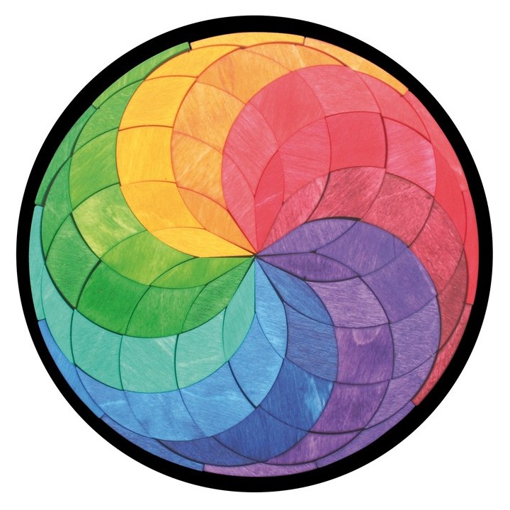 Puzzle magnético grande  - Espiral de colores