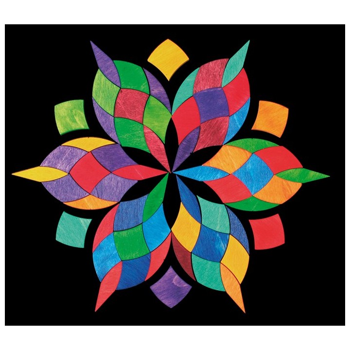 Puzzle magnético grande  - Espiral de colores