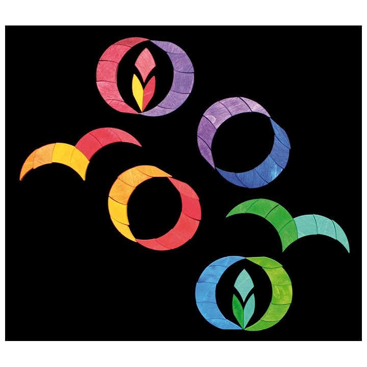 Puzzle magnético grande  - Espiral de colores