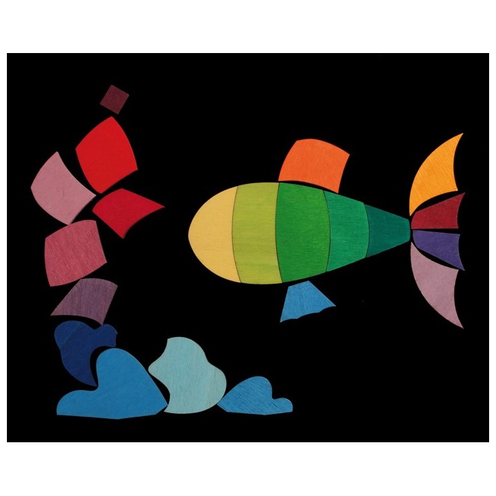 Puzzle magnético - Globo.