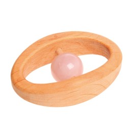 Sonajero con cuarzo rosa - Cáncer.